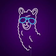 Cool Llama Neon Sign