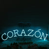 Corazon Blue Neon Sign