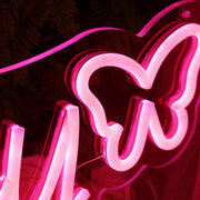 Courtney Red Neon Sign