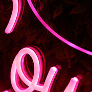 Courtney Red Neon Sign