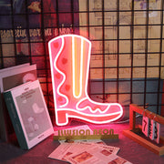 Cowboy Boost Neon Sign