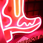 Cowboy Boost Neon Sign