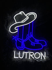 Cowboy boots Neon Sign