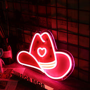 Cowboy Hat Neon Sign