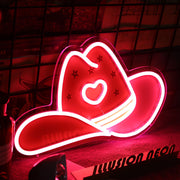 Cowboy Hat Neon Sign