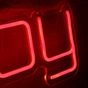 Cowboy Up Red Neon Sign