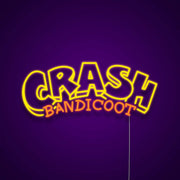 Crash Bandicoot Neon Sign