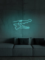 Crocodile Neon Sign