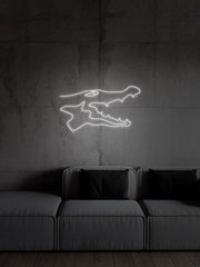 Crocodile Neon Sign