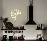 Croissant Neon Sign