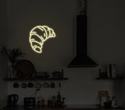 Croissant Neon Sign