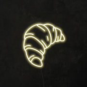 Croissant Neon Sign