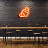 Croissant Neon Sign