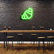 Croissant Neon Sign