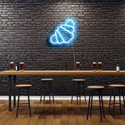 Croissant Neon Sign