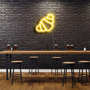 Croissant Neon Sign