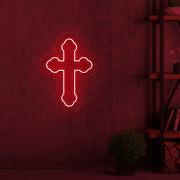 Cross Neon Sign