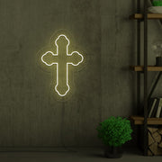 Cross Neon Sign