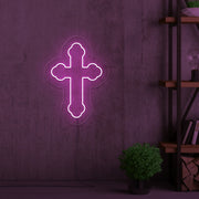 Cross Neon Sign