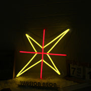 Cross Star Custom Neon Sign