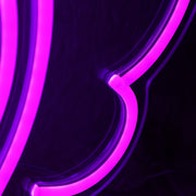 Crying Purple Cloud Custom Neon Sign