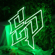 Cup Green Neon Sign