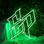 Cup Green Neon Sign