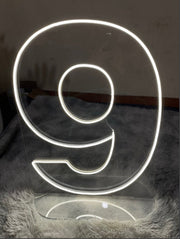 Custom Number Neon Sign