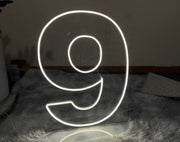 Custom Number Neon Sign