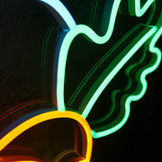 Cute Bunny Rabbit Neon Sign