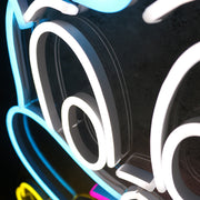 Cute Bunny Rabbit Neon Sign