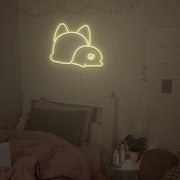 Cute Cat Butt Neon Sign Neon Light Signs Custom For Wedding Bar Party Home Decoration  MG10109