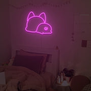 Cute Cat Butt Neon Sign Neon Light Signs Custom For Wedding Bar Party Home Decoration  MG10109