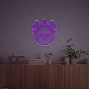 Cute Christmas Elk LED Neon Sign