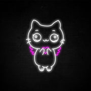 Cute Kitty V2 Neon Sign