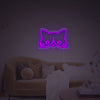 Cuty Cat Head LED Neon Sign