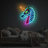 Cyberpunk Style Unicorn LED Neon Acrylic Artwork