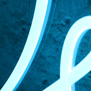 D And Ds BnB Blue Neon Sign