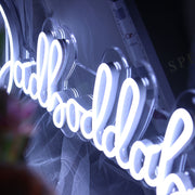 Dadboddab Neon Sign