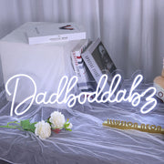 Dadboddab Neon Sign