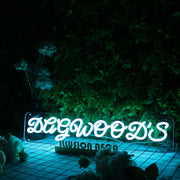 Dagwood's Blue Neon Sign