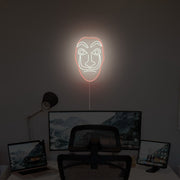 Dali Mask Neon Sign