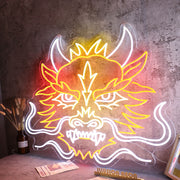 Deagon Head Neon Sign