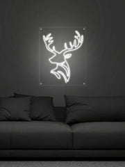 Deer Head Neon Sign