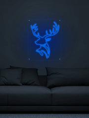 Deer Head Neon Sign