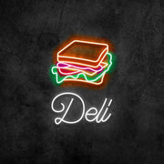 Deli Sandwich Neon Sign