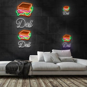 Deli Sandwich Neon Sign