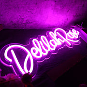 Delilah Rose Purple Neon Sign