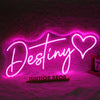 Destiny Pink Neon Sign