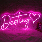 Destiny Pink Neon Sign